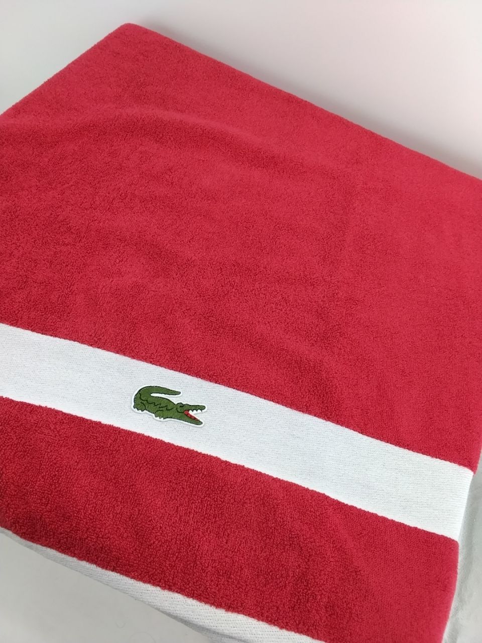 Asciugamano Lacoste in Cotone Bio