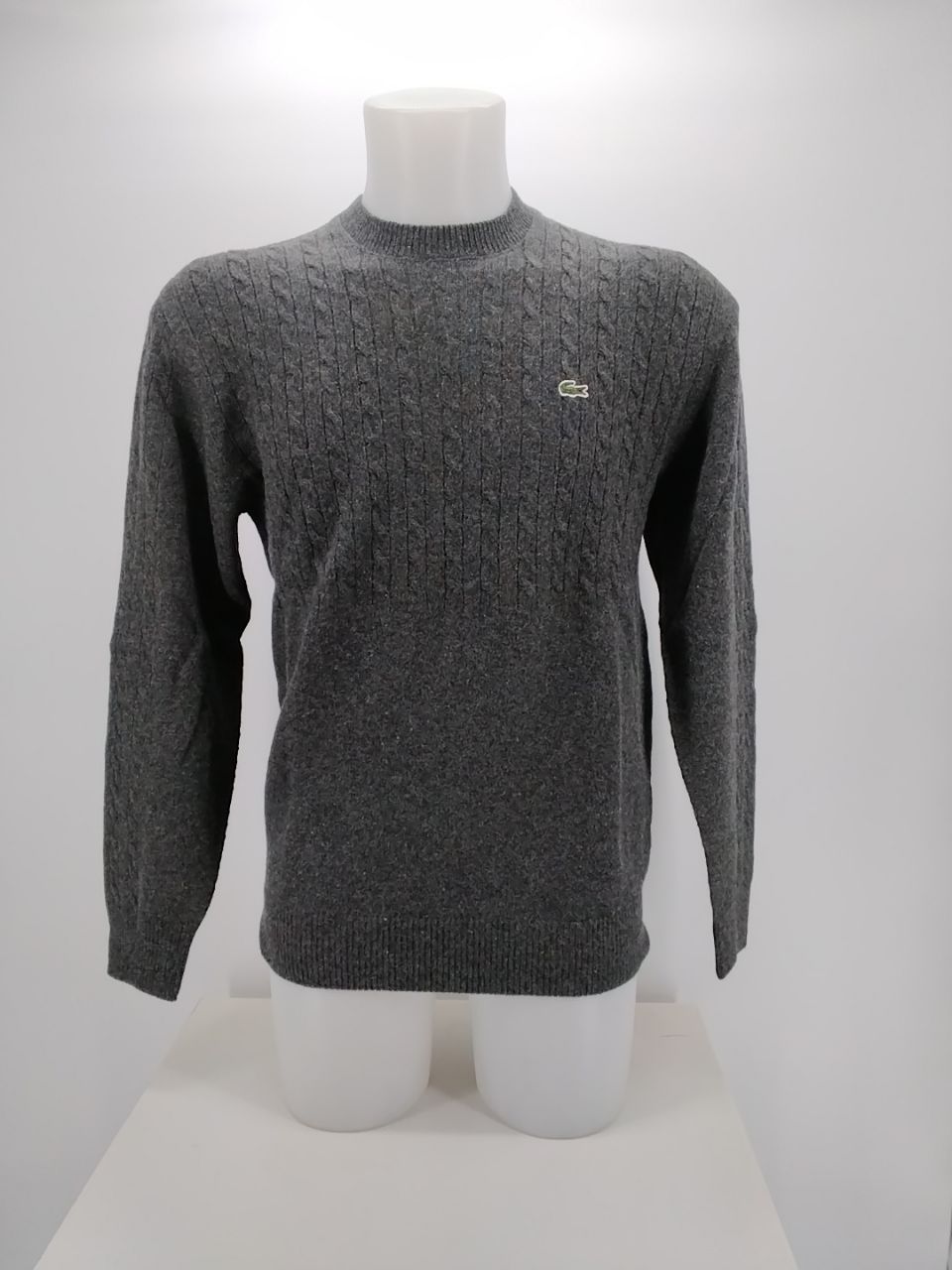 Pullover Uomo Lacoste Grigio