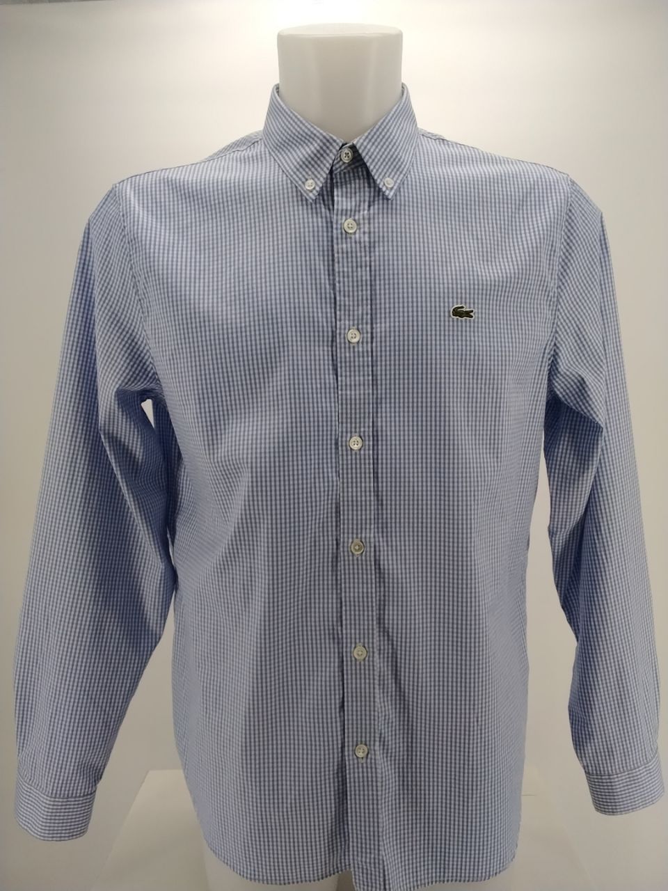 Camicia uomo Lacoste a quadri regular premium