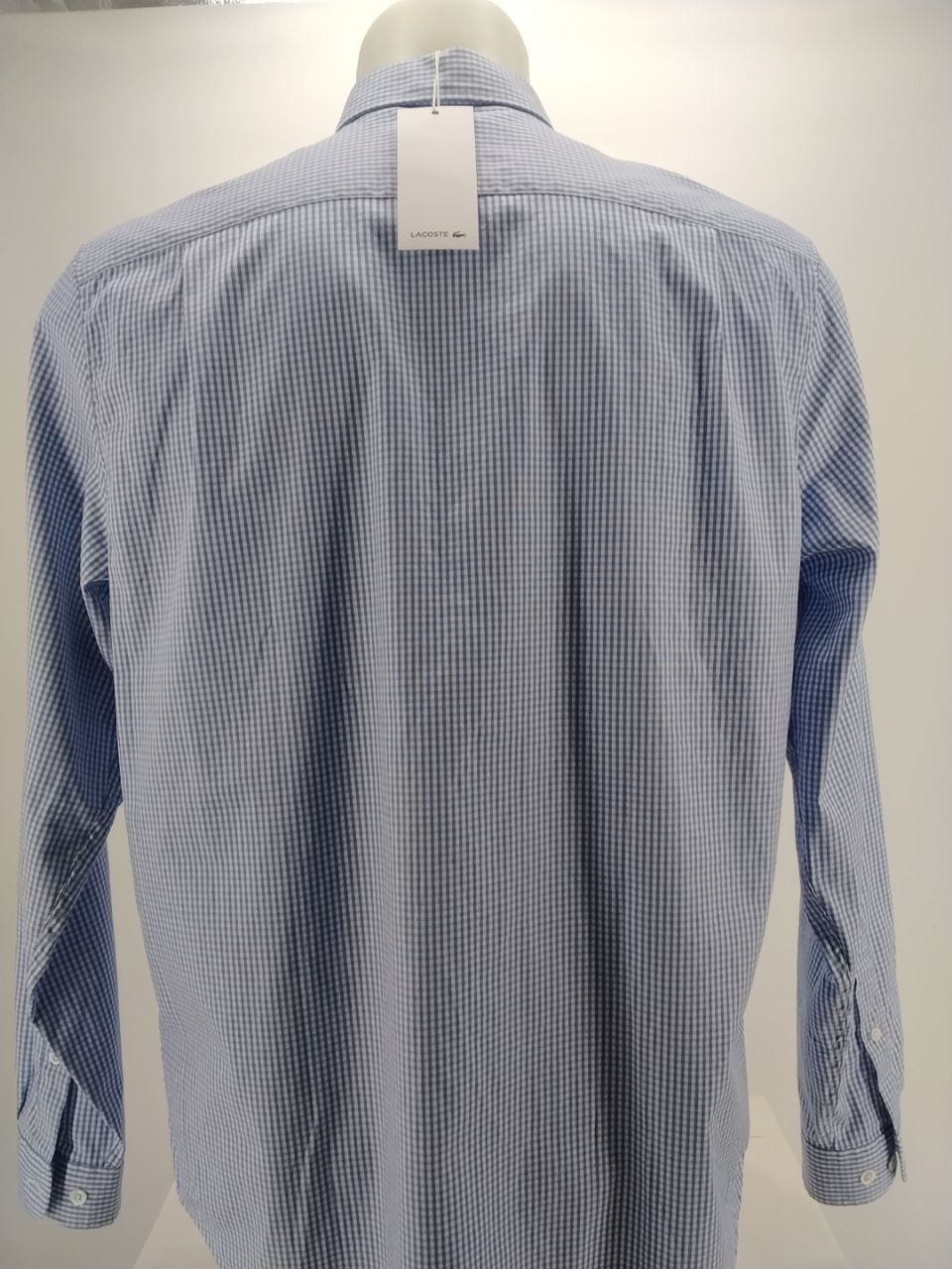 Camicia uomo Lacoste a quadri regular premium