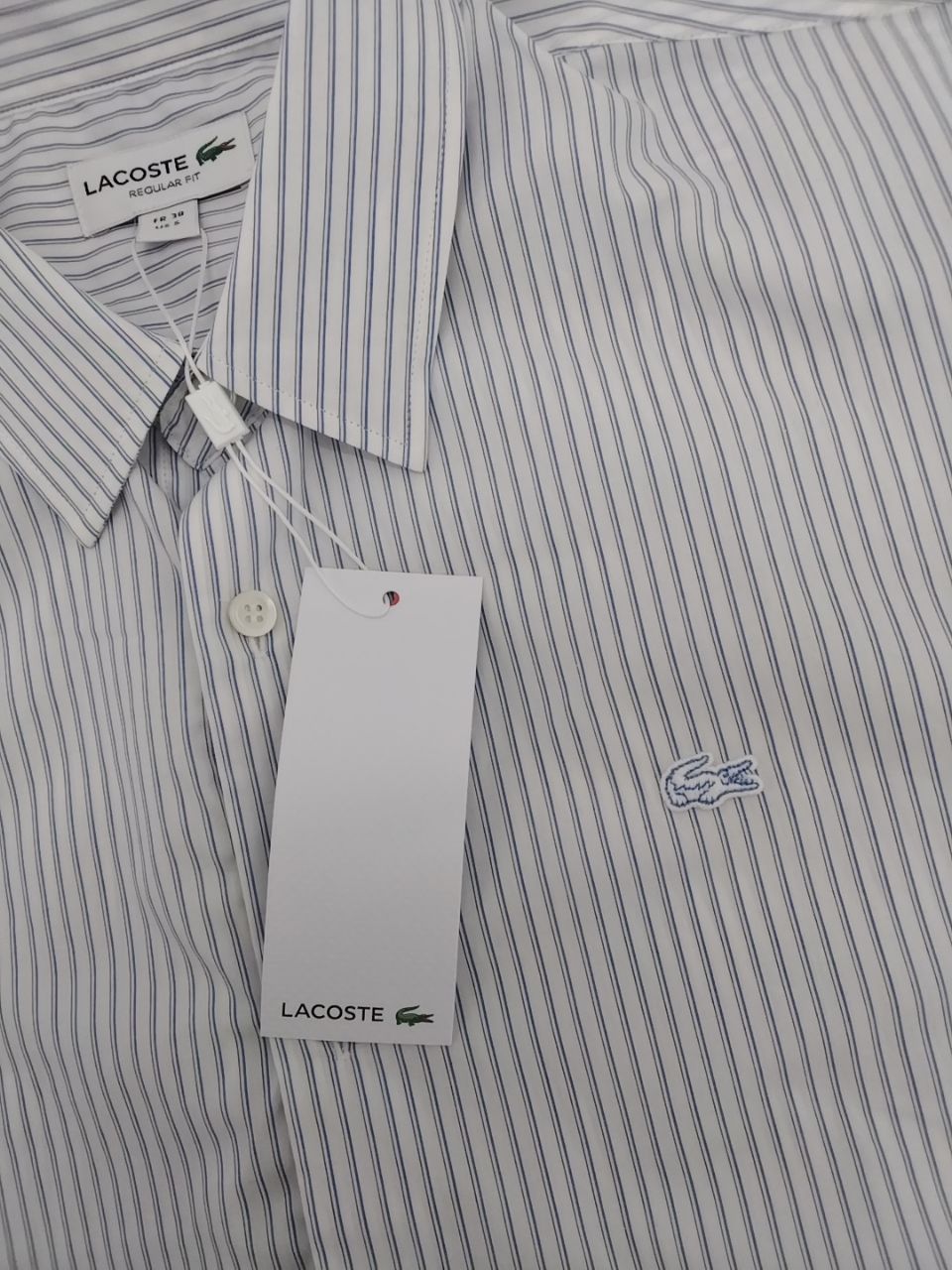 Camicia uomo Lacoste a righe