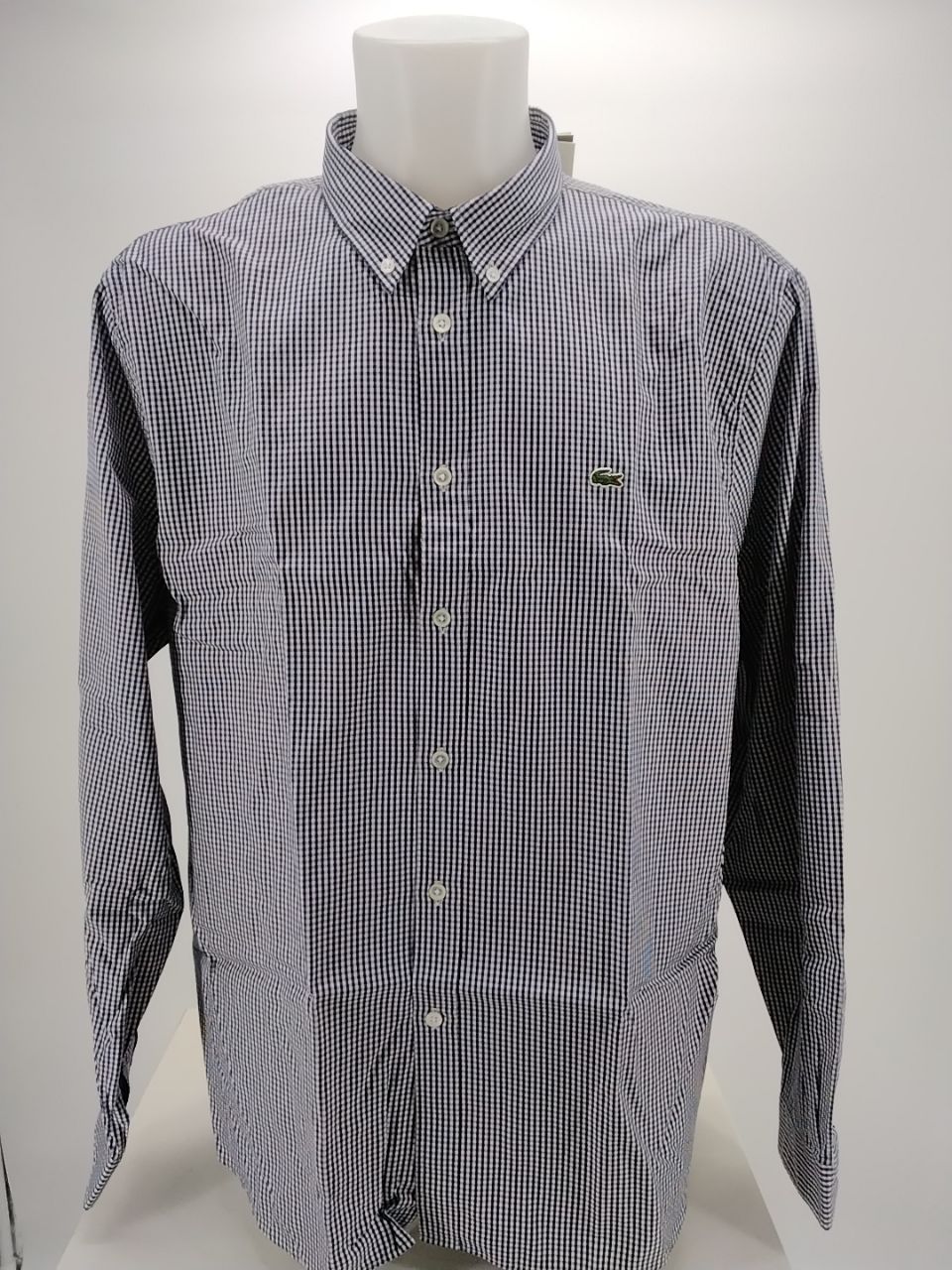 Camicia uomo Lacoste a quadri regular premium