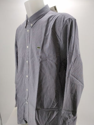 Camicia uomo Lacoste a quadri regular premium