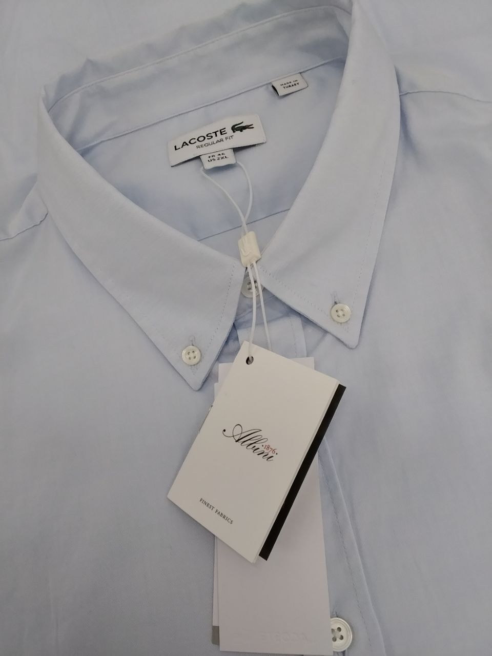Camicia uomo Lacoste in cotone