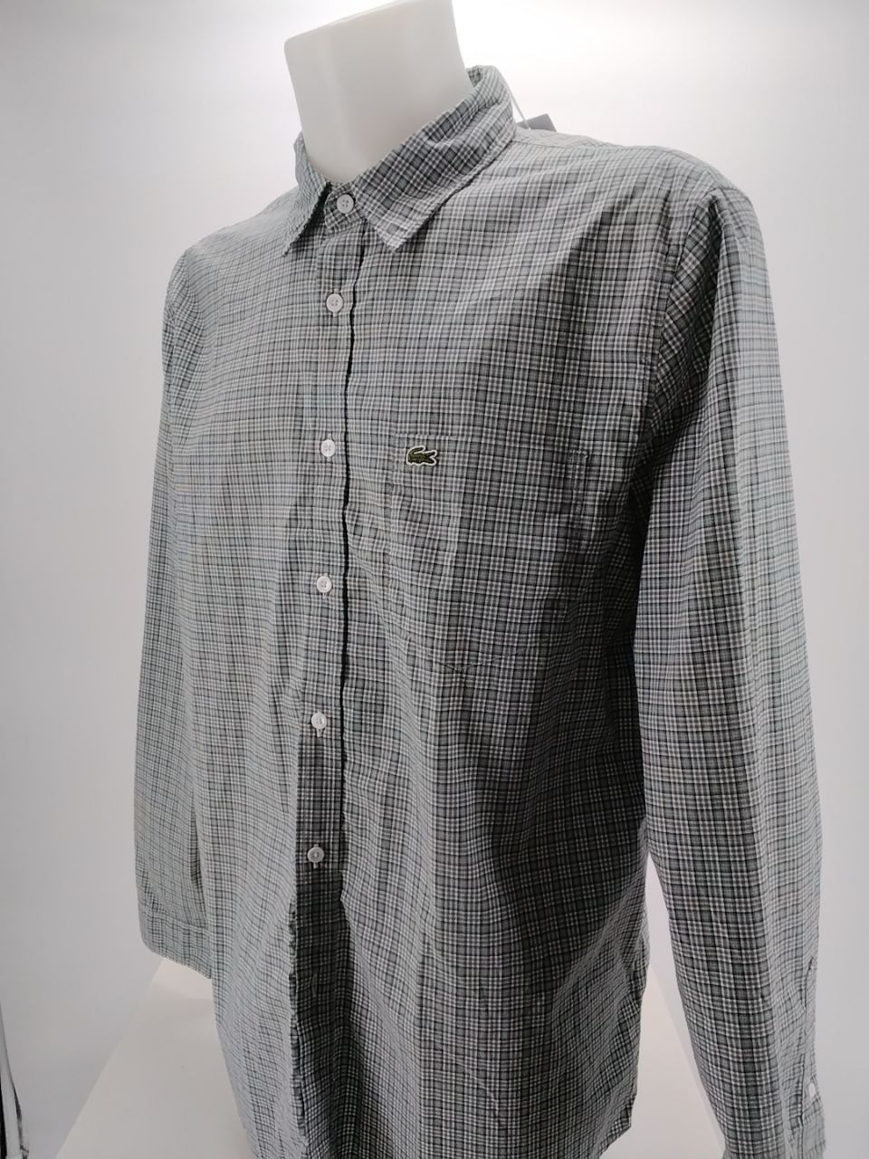 Camicia uomo Lacoste a quadri regular premium