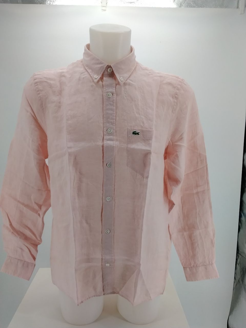 Camicia uomo Lacoste 100% lino