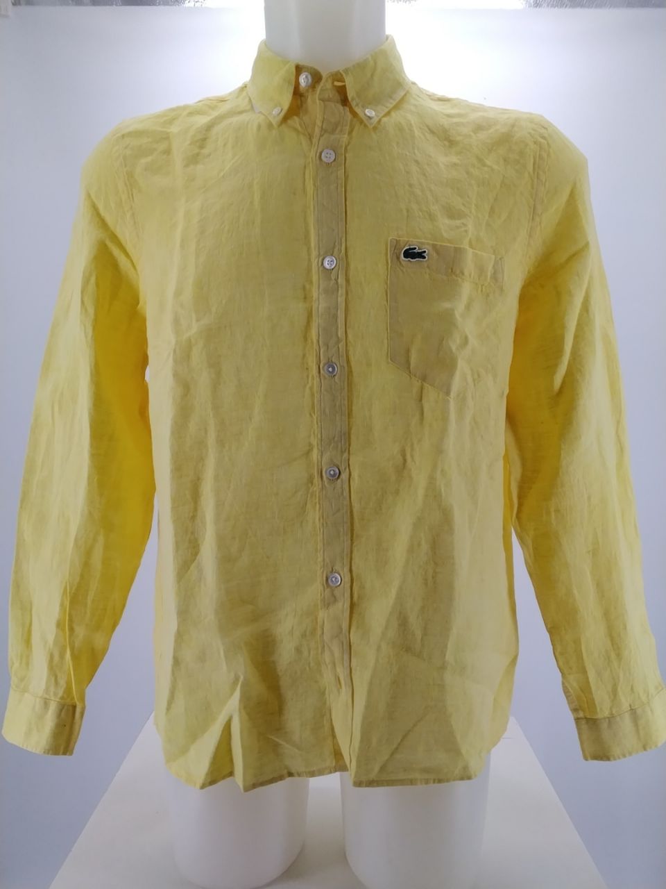 Camicia uomo Lacoste 100% lino