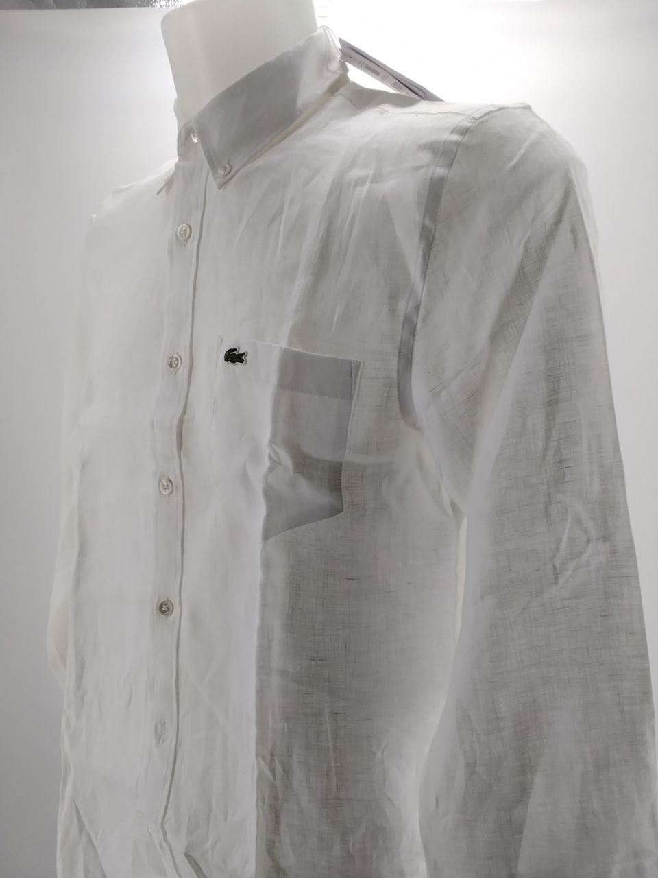 Camicia uomo Lacoste 100% lino
