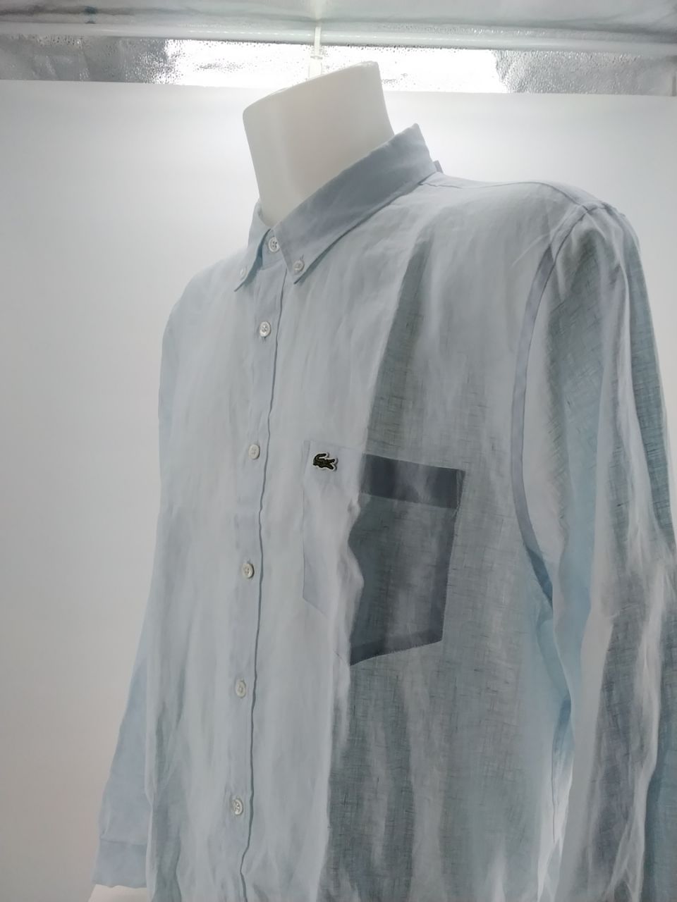 Camicia uomo Lacoste 100% lino