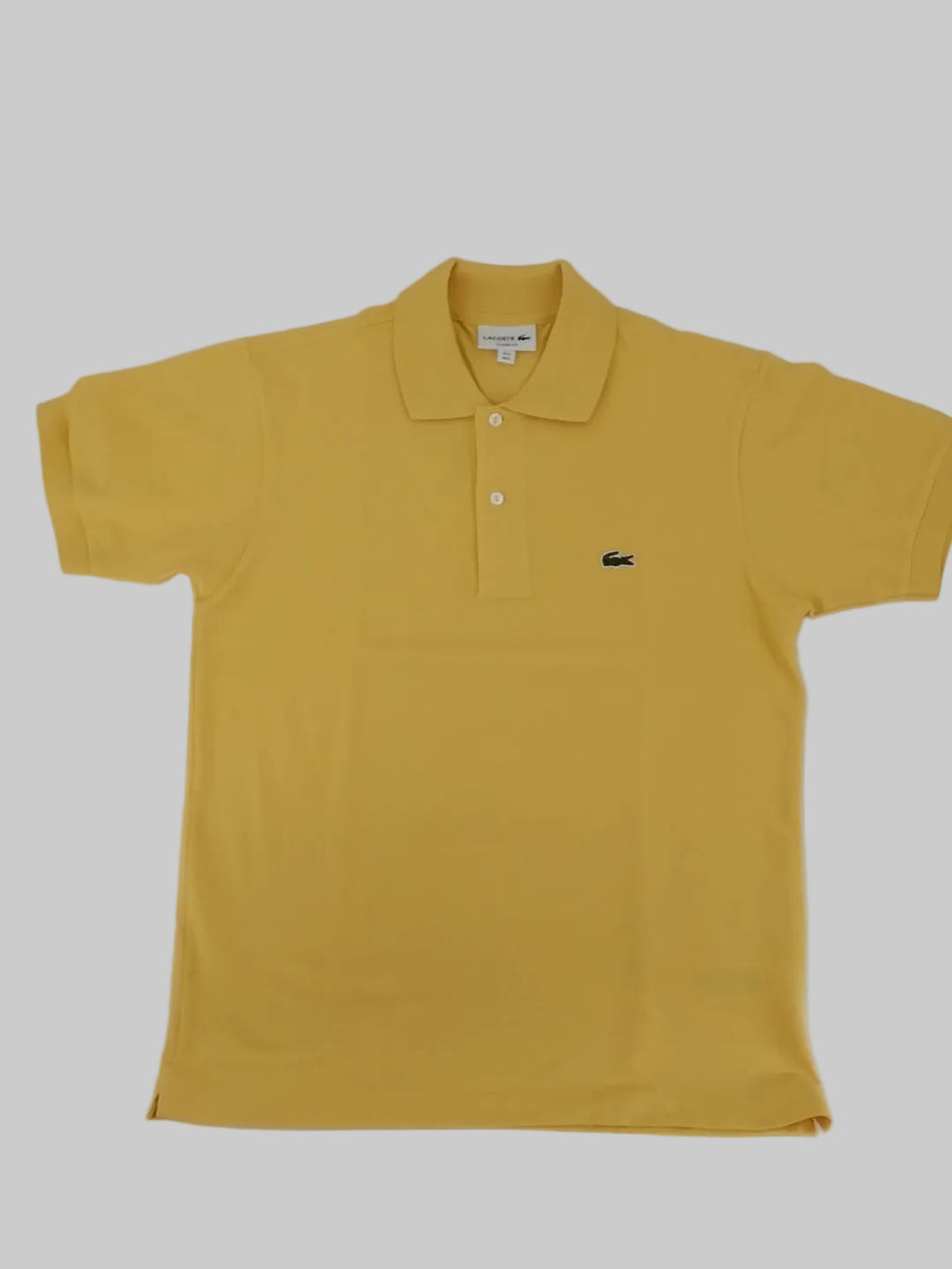 Polo Lacoste Classic fit Giallo scuro