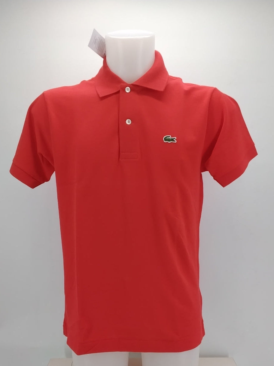 Polo Lacoste  Classic fit Rosso corallo