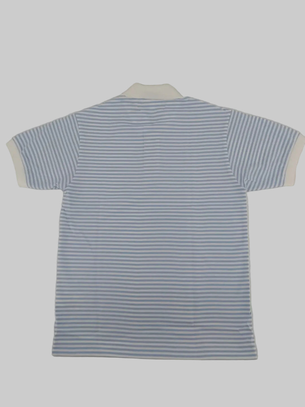 Polo Lacoste  Classic fit Righe bianco celeste