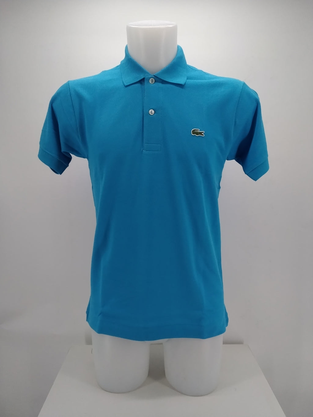 Polo Lacoste  Classic fit Blu turchese