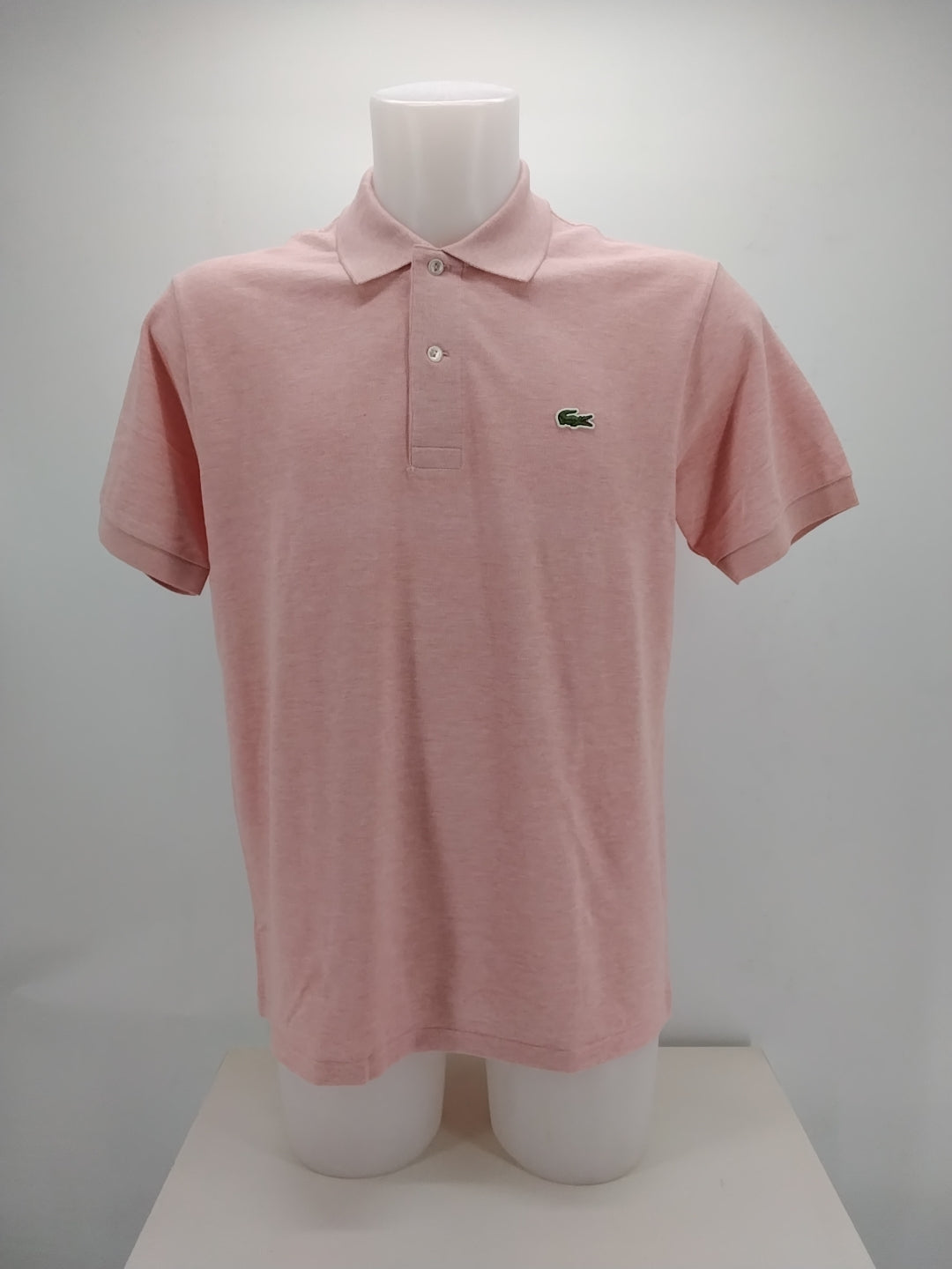 Polo Lacoste  Classic fit Rosa melange